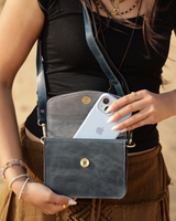 OCEANA LEATHER CROSS BODY BAG