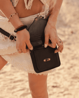 VINTAGE HIP BAG - BLACK