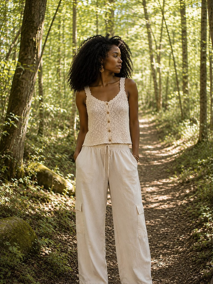 TANALI PANTS - NATURAL