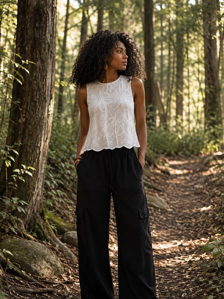 TANALI PANTS - BLACK