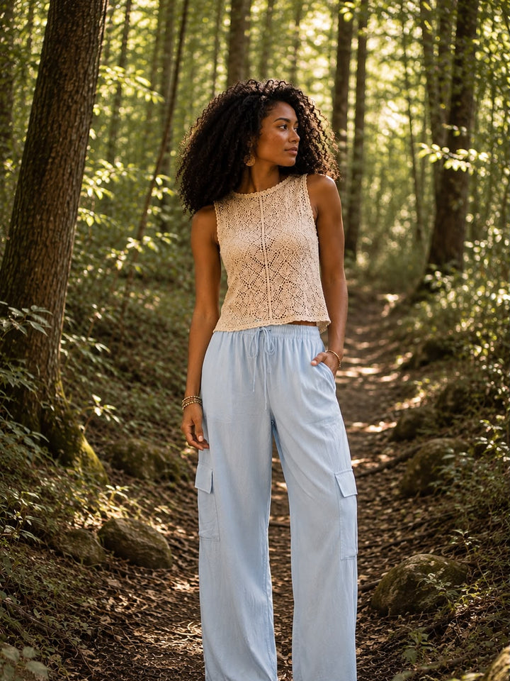 TANALI PANTS - BLUE