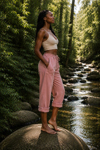 PANTALON MARIAL - ROSE