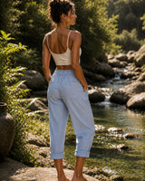 MARIAL PANTS - BLUE