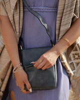PAX GENUINE LEATHER CROSS BODY BAG