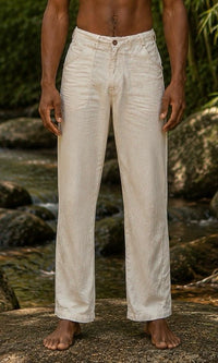 PANTALON MARIAL - HOMME - CRÈME