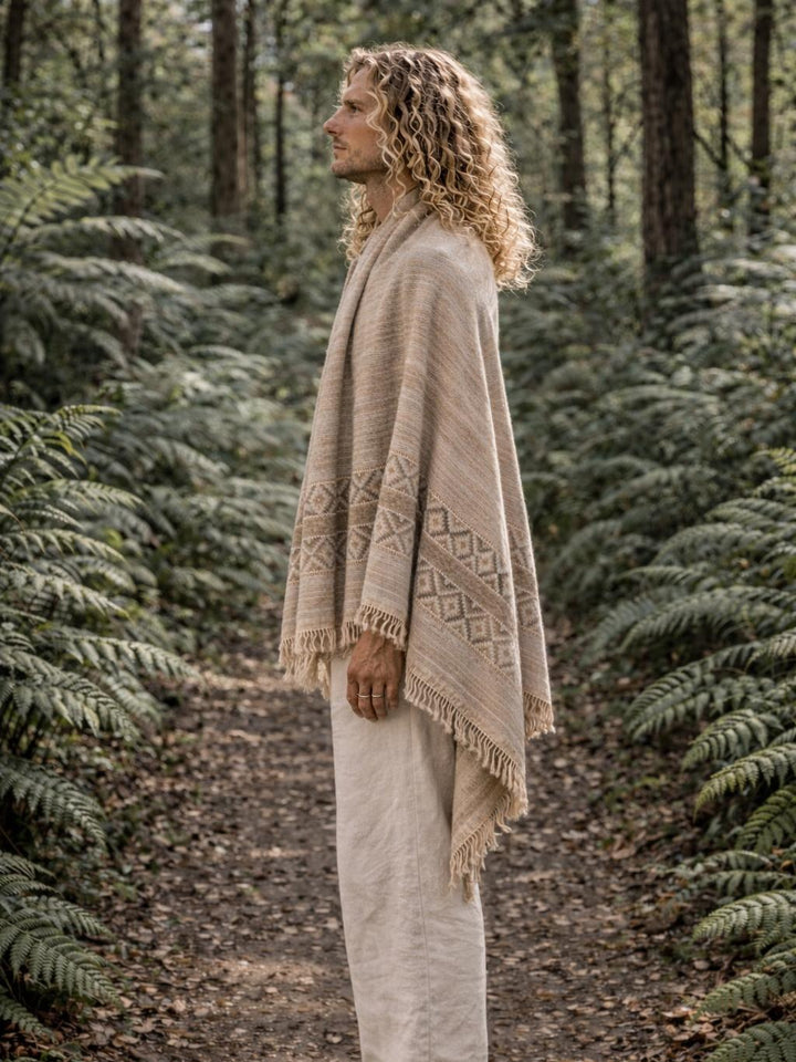 MIRHA CASHMERE SILK - SAND - MAN