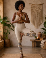 ANANDA LEGGINGS - CREAM