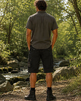 TRADIE SHORTS  - BLACK