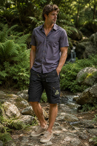 TRADIE SHORTS  - BLACK
