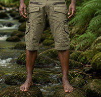 SHORT DE TRAVAIL - OLIVE