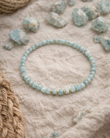 AQUA GEMSTONE BRACELET