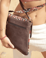 AMARA EMBROIDERED LEATHER BAG