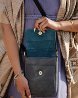 PAX GENUINE LEATHER CROSS BODY BAG