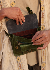 EMPEROR MALLETTE SAC À MAIN EN CUIR VÉRITABLE