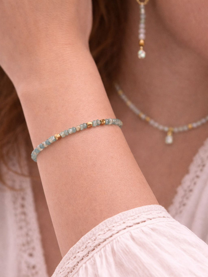SEA WHISPER AQUAMARINE BRACELET