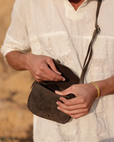 COUNTRY GENUINE LEATHER CROSS BODY HAND BAG