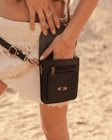 VINTAGE HIP BAG - BLACK