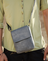 PAX GENUINE LEATHER CROSS BODY BAG