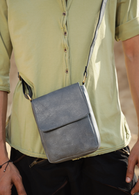 SAC BESACE PAX EN CUIR VÉRITABLE