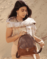 MADELINE GENUINE LEATHER BACKPACK