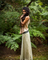 KYOTE LONG SKIRT - CREAM