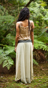 KYOTE LONG SKIRT - CREAM