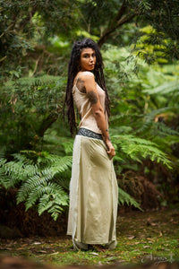 KYOTE LONG SKIRT - CREAM