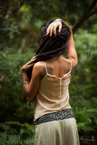 KYOTE LONG SKIRT - CREAM