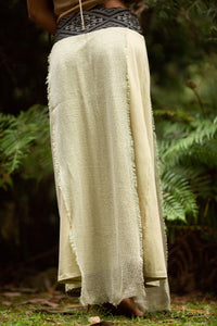 KYOTE LONG SKIRT - CREAM