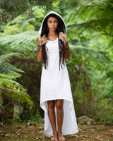 RISING SUN DRESS - WHITE