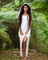 RISING SUN DRESS - WHITE