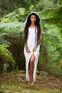 ROBE RISING SUN - BLANC