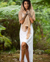 RISING SUN DRESS - WHITE