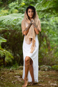 ROBE RISING SUN - BLANC