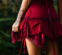 ROBE STEAMPUNK - ROUGE