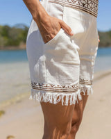 NALA SHORTS - CREAM