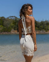 NALA SHORTS - CREAM