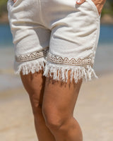 NALA SHORTS - CREAM