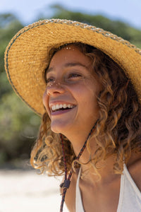 ELEPHANT GRASS SUMMER HAT - MULTICOLOR