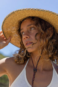 ELEPHANT GRASS SUMMER HAT - MULTICOLOR