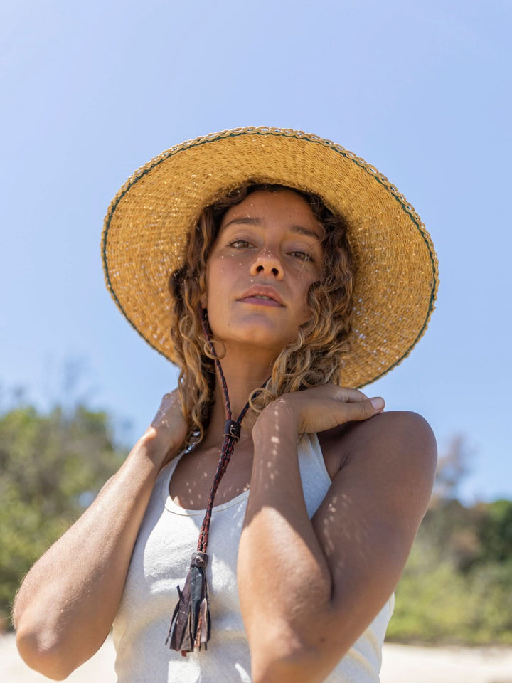 ELEPHANT GRASS SUMMER HAT - MULTICOLOR