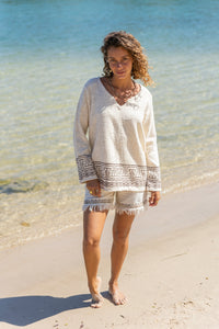 Tea Tree Sweater - Shapibo Print