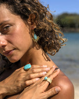 WILD OCEAN RING - AMAZONITE
