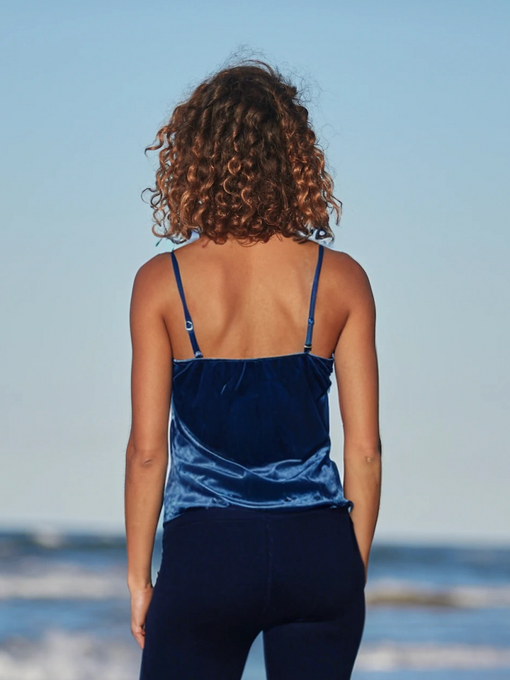 AMBIENCE VELVET TANK TOP - Wholesale