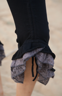 PANTALON PATTE D'ÉLÉPHANT BURLESQUE