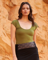 MOMENTUM BAMBOO T-SHIRT - FOREST