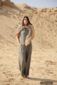 ZAHRA EMBROIDERED SCARF