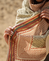 ZAHRA EMBROIDERED SCARF