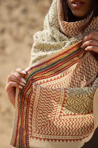 ZAHRA EMBROIDERED SCARF