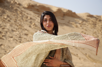 ZAHRA EMBROIDERED SCARF